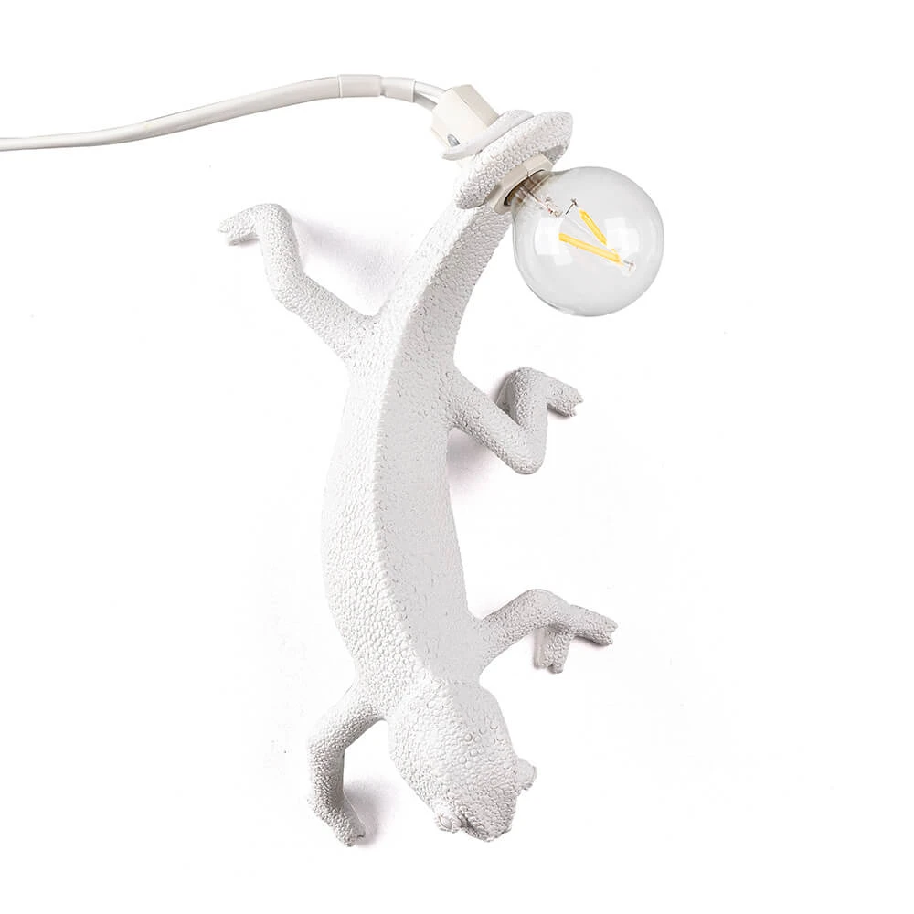 Chameleon Right-Going Down Wandlamp Wit - Seletti - Koop Online 3 Chameleon Right-Going Down Wandlamp Wit - Seletti - Koop Online