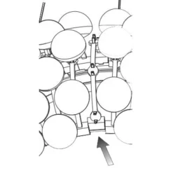 Prongs Met 6 Stk. Voor Caboche Medium - Foscarini - Koop Online -Winkel Voor Modeverlichting 820090000708320caboche20prongs20foscarini lampemesteren.dk 3