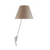 Costanzina Wandlamp Alu/Shaded Stone - Luceplan - Koop Online -Winkel Voor Modeverlichting 820090008305920costanzina20vc3a6glampe20shaded stone luceplan 1