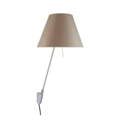 Costanzina Wandlamp Alu/Shaded Stone - Luceplan - Koop Online