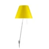 Costanza Wandlamp Met Dimmer Alu/Smart Yellow - Luceplan - Koop Online
