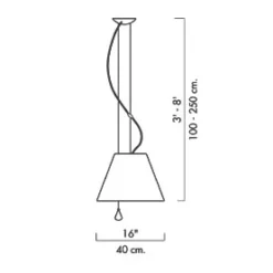 Costanza Hanglamp Up/Down Liquorice Black - Luceplan - Koop Online -Winkel Voor Modeverlichting 820090008310220costanza20up20down20liquorice black luceplan 4