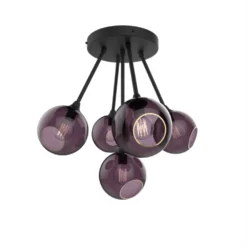 Ballroom Molecule Hanglamp Black/Purple - Design By Us - Koop Online