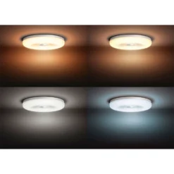 Struana Hue Plafondlamp White Amb. White - Philips Hue - Koop Online 9 Struana Hue Plafondlamp White Amb. White - Philips Hue - Koop Online -Winkel Voor Modeverlichting 8718696162873 struana hue loftlampe hvid philips hue 2