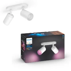 Fugato Spot White 2 Pcs. Bluetooth White/Color Amb. - Philips Hue - Koop Online -Winkel Voor Modeverlichting 8718696171516 fugato spot white 2 stk bluetooth philips hue13