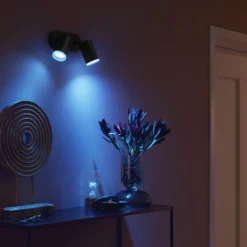 Fugato Spot Black 2 Pcs. Bluetooth White/Color Amb. - Philips Hue - Koop Online -Winkel Voor Modeverlichting 8718696171523 fugato spot black 2 stk bluetooth philips hue5