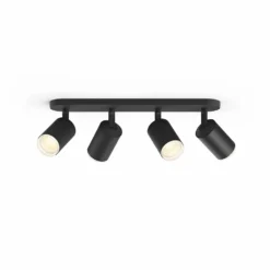 Fugato Spot Black 4 Pcs. Bluetooth White/Color Amb. - Philips Hue - Koop Online 10 Fugato Spot Black 4 Pcs. Bluetooth White/Color Amb. - Philips Hue - Koop Online -Winkel Voor Modeverlichting 8718696171561 fugato spot black 4 stk bluetooth philips hue3