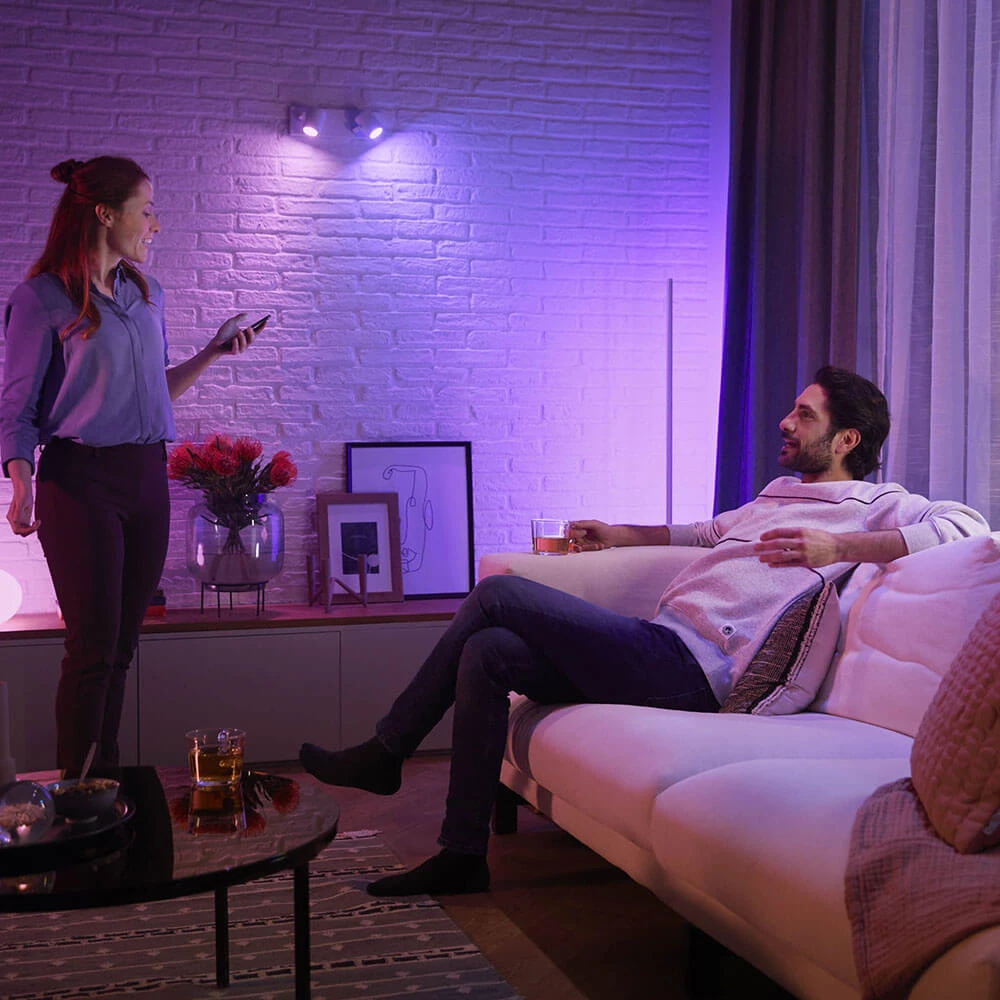 Argenta Spot White 2 Pcs. Bluetooth White/Color Amb. - Philips Hue - Koop Online 6 Argenta Spot White 2 Pcs. Bluetooth White/Color Amb. - Philips Hue - Koop Online - Afbeelding 4