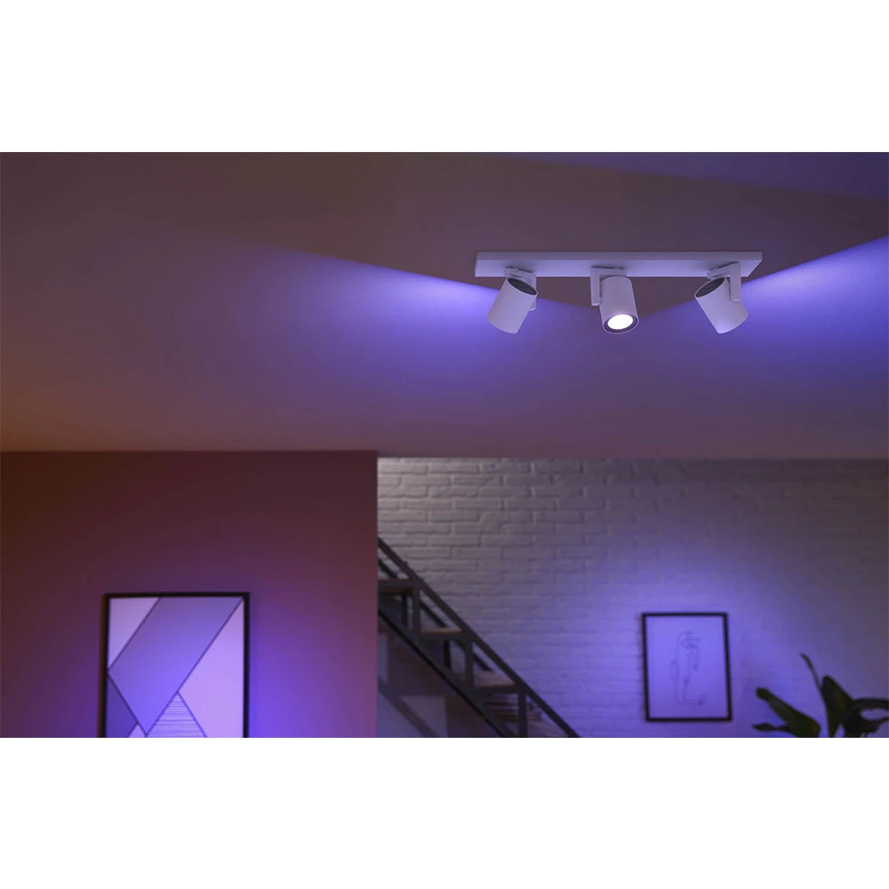 Argenta Spot White 3 Pcs. Bluetooth White/Color Amb. - Philips Hue - Koop Online 7 Argenta Spot White 3 Pcs. Bluetooth White/Color Amb. - Philips Hue - Koop Online - Afbeelding 5