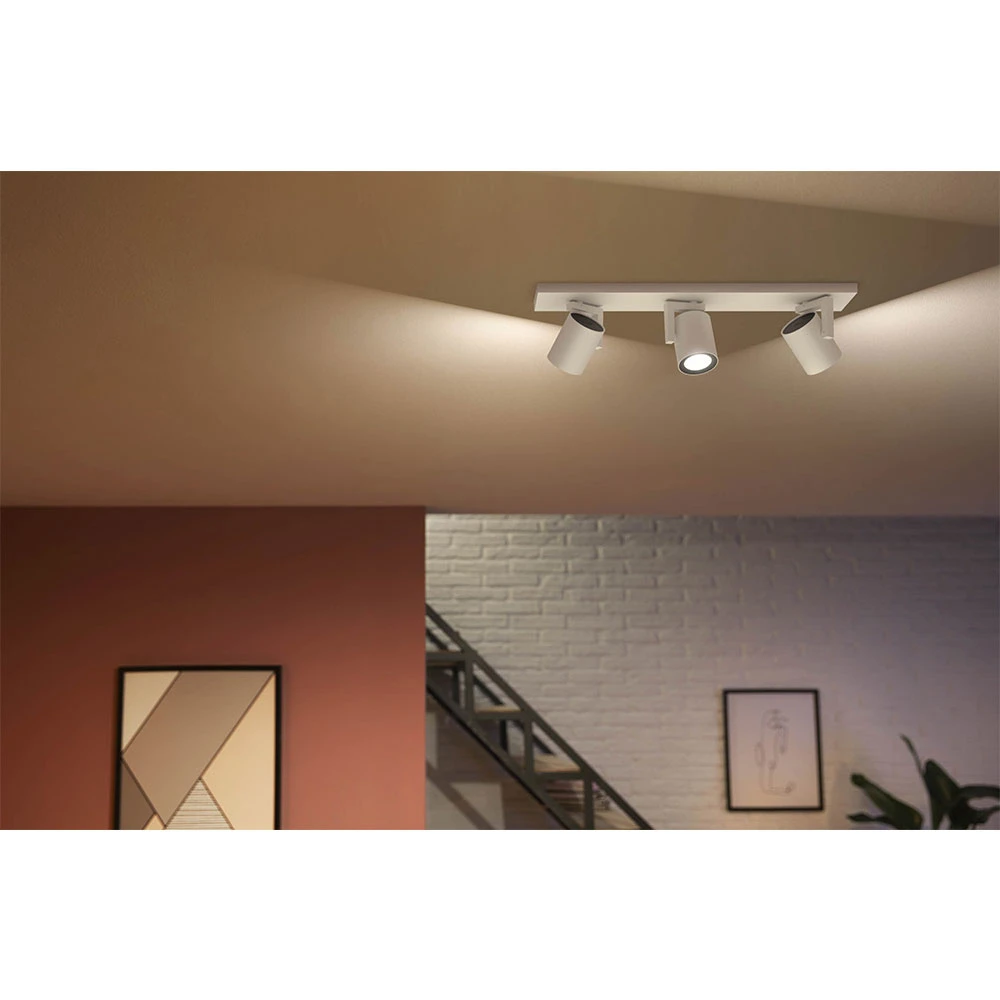 Argenta Spot White 3 Pcs. Bluetooth White/Color Amb. - Philips Hue - Koop Online 6 Argenta Spot White 3 Pcs. Bluetooth White/Color Amb. - Philips Hue - Koop Online - Afbeelding 4