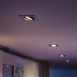 Centura Recessed Alu Squared Bluetooth White/Color Amb. - Philips Hue - Koop Online -Winkel Voor Modeverlichting 8718696171776 centura recessed alu squared bluetooth philips hue4
