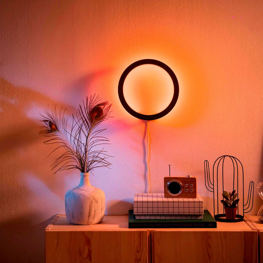 Sana Hue Wandlamp Black Bluetooth White/Color Amb. - Philips Hue - Koop Online 6 Sana Hue Wandlamp Black Bluetooth White/Color Amb. - Philips Hue - Koop Online - Afbeelding 4