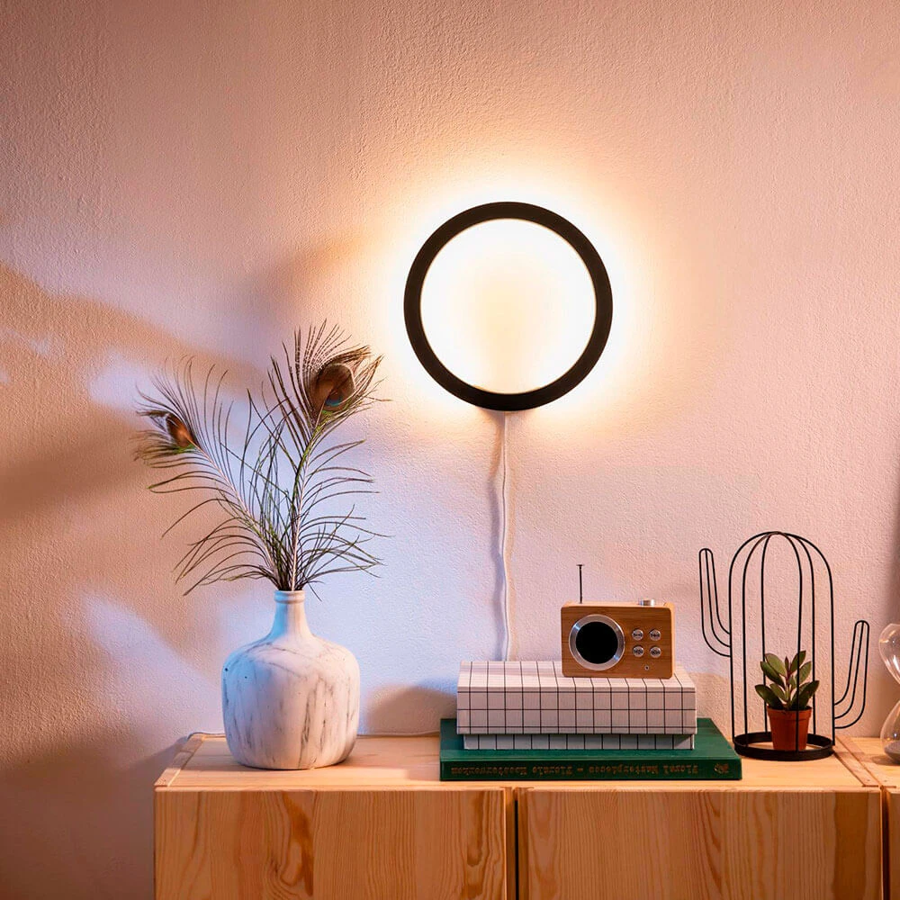 Sana Hue Wandlamp Black Bluetooth White/Color Amb. - Philips Hue - Koop Online 8 Sana Hue Wandlamp Black Bluetooth White/Color Amb. - Philips Hue - Koop Online - Afbeelding 6