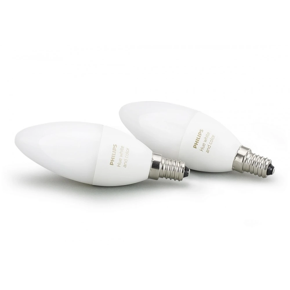 Philips Hue White/Color Amb. 2 Pak E14 - Philips Hue - Koop Online - Afbeelding 3