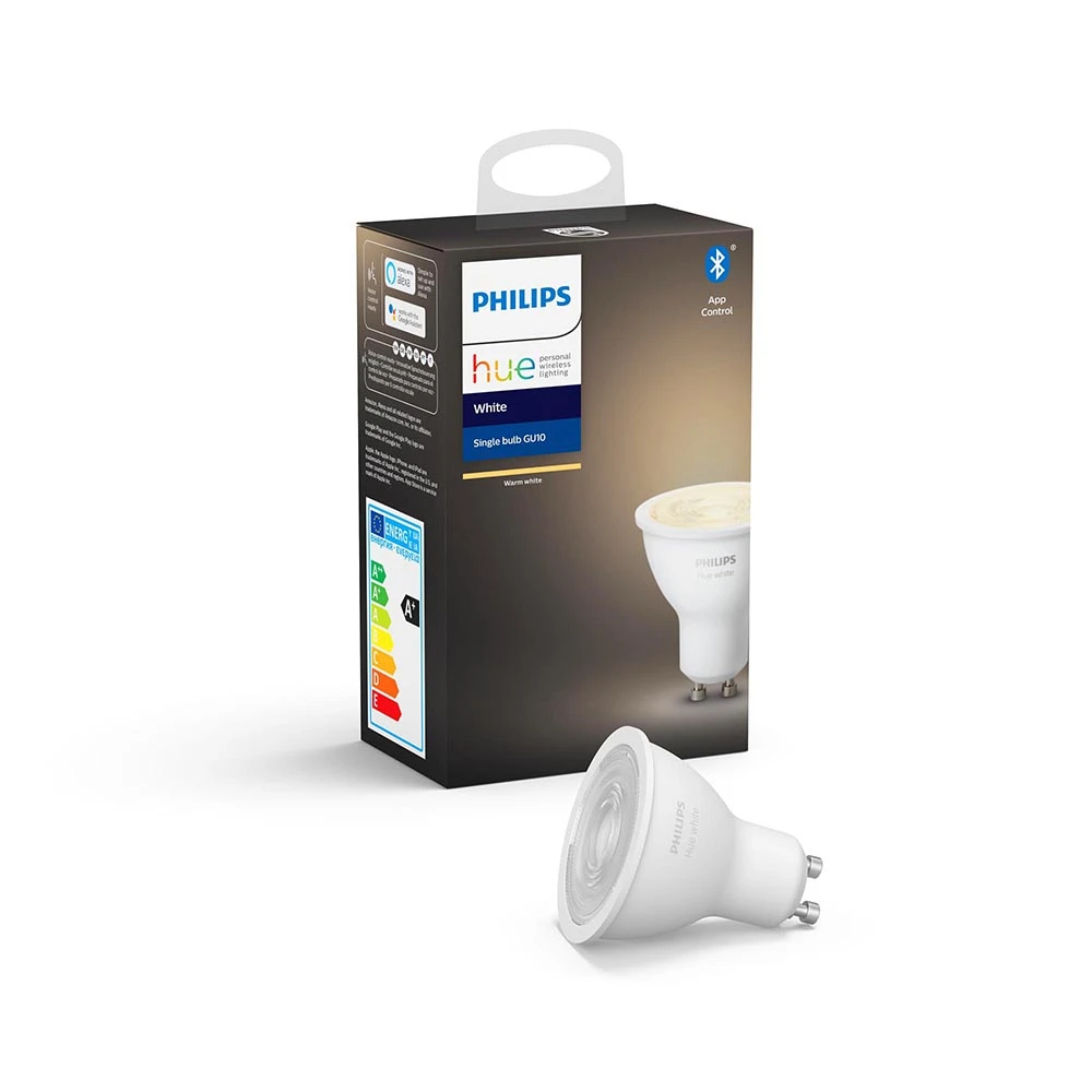 Philips Hue White 6W Bluetooth GU10 Lichtbron - Philips Hue - Koop Online 3 Philips Hue White 6W Bluetooth GU10 Lichtbron - Philips Hue - Koop Online