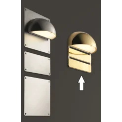 Lampenscherm Small Naambord XS 2 Verdeeld Gebroken/Koper - Light-Point - Koop Online -Winkel Voor Modeverlichting Navneplade XS 17