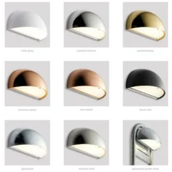 Lampenscherm Wandlamp 40W E14 Geelkoper - Light-Point - Koop Online -Winkel Voor Modeverlichting Rorhat. m13