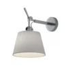Tolomeo Parete Diffusore Wandlamp Ø24 Grijs Satijn - Artemide - Koop Online -Winkel Voor Modeverlichting Tolomeo Parete Diffusore 240 artemide lampeme