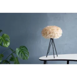 Eos Lampenkap Licht Bruin - Umage - Koop Online -Winkel Voor Modeverlichting UMAGE lifestyle Eos mini Tripod table 3 high res