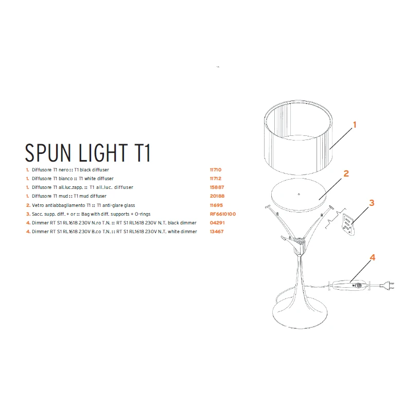 Anti Glare Glass Voor Spun Tafel T1 - Flos - Koop Online 4 Anti Glare Glass Voor Spun Tafel T1 - Flos - Koop Online - Afbeelding 2