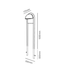 Lampenscherm Een Statief 1000Mm Gebroken/Koper - Light-Point - Koop Online 7 Lampenscherm Een Statief 1000Mm Gebroken/Koper - Light-Point - Koop Online -Winkel Voor Modeverlichting streg stor3
